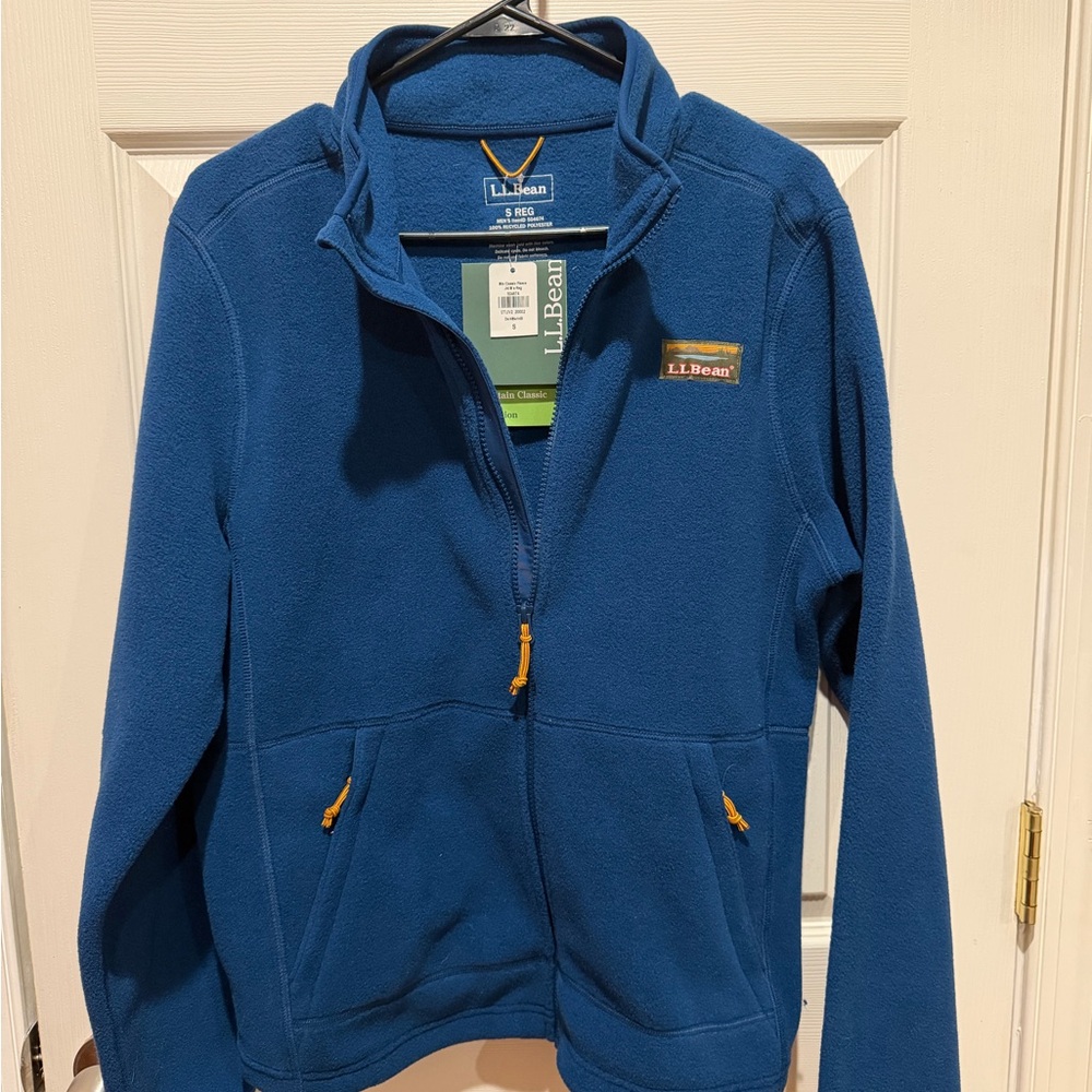 L.L. Bean Teal Fleece Jacket